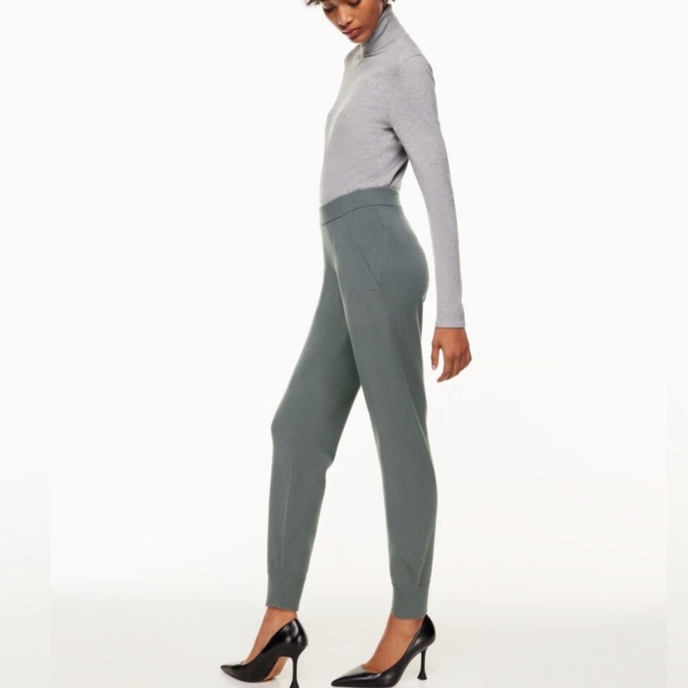 ARITZIA BABATON KNIT JOGGERS L